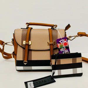 3-WAYS CONVERTIBLE BAG + DELUXITY CARD HOLDER VEGAN GIFT SET